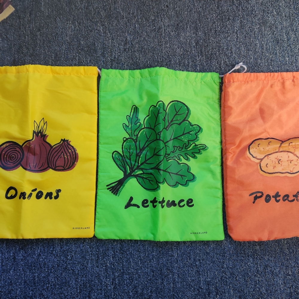 Vetable storage bags